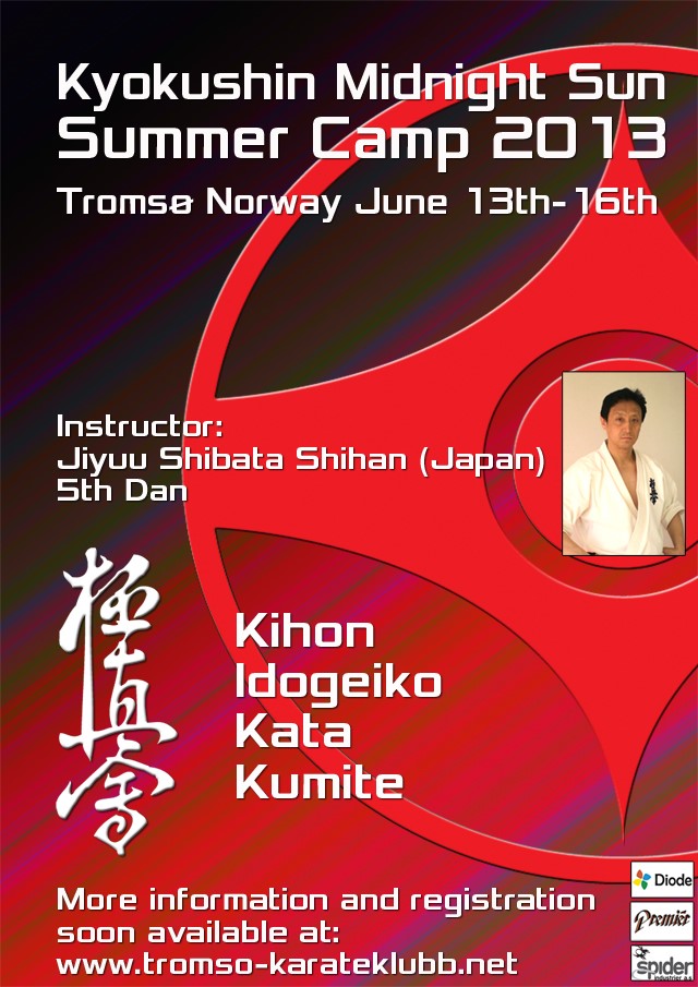 Summercamp Tromsø karate kyokushinkai